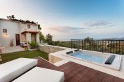 Maroulas Kreta, Maroulas: Einzigartiges Steinhaus mit herrlichem Meerblick zu verkaufen Haus kaufen